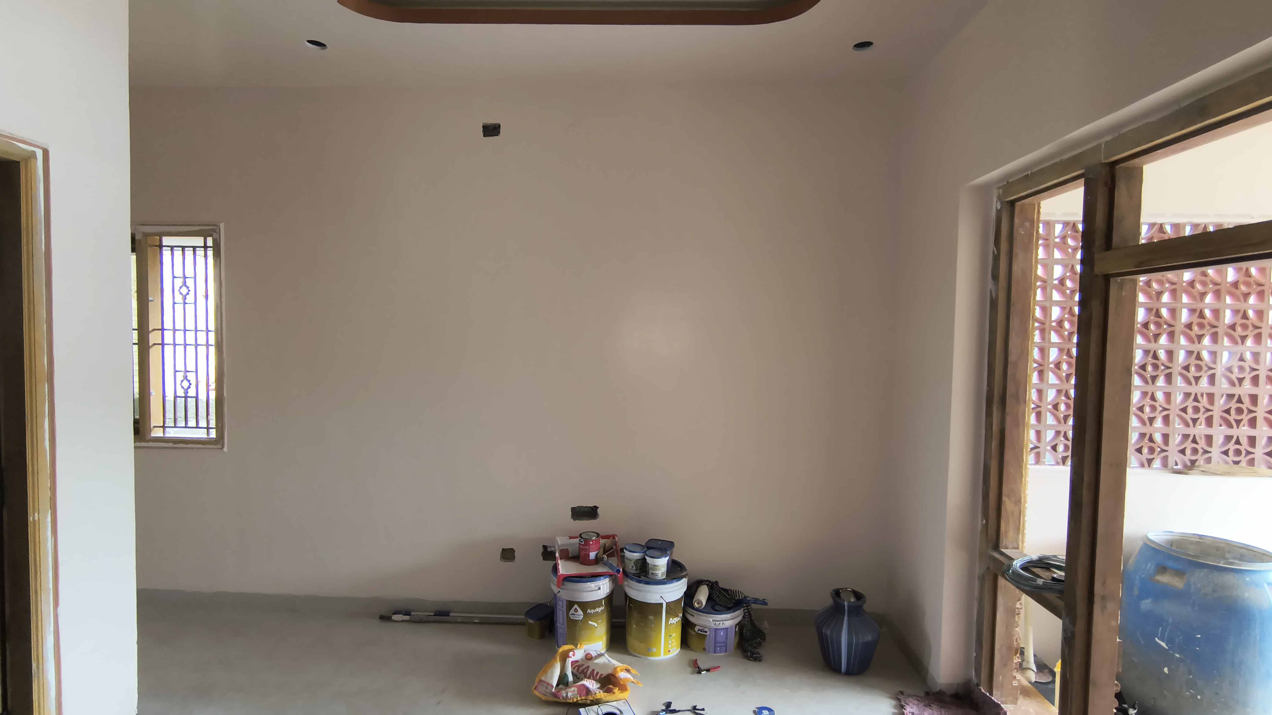 Kitchen And Hall tv unit interior